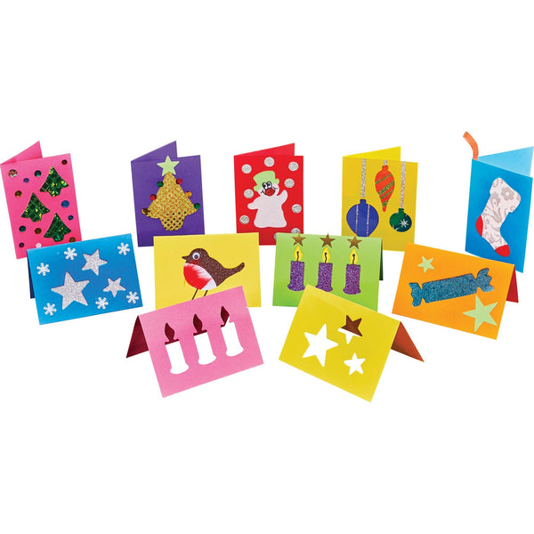 Christmas Cutout Cards pk 54