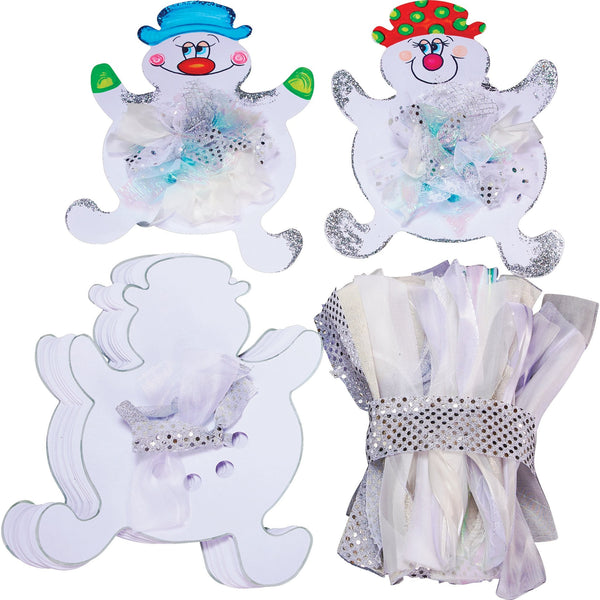 Tactile Snowmen pk 30