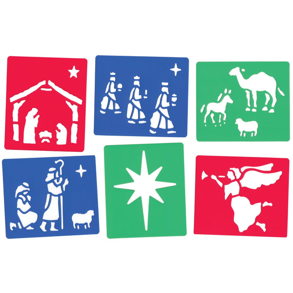 Nativity Stencils pk 6