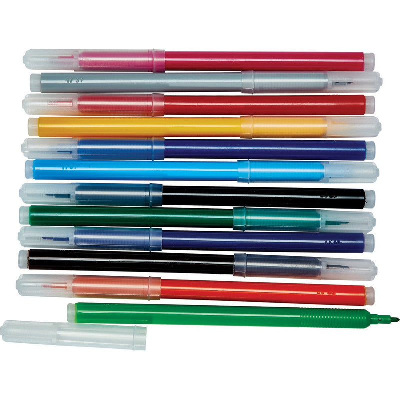 Colouring-Pens-(Fine)-pk-12