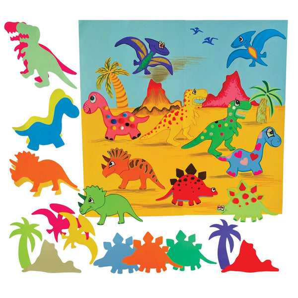 Prehistoric World Paper Shapes pk 140