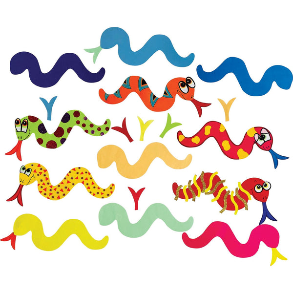 Jumbo Paper Snakes pk 100