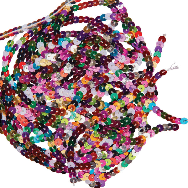 Rainbow Sequins String 10m