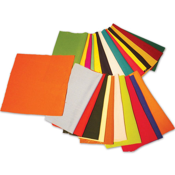 Assorted Fabric Squares pk 25