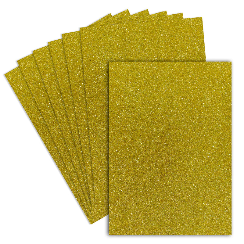 A4 Coloured Glitter Card 230gsm (Pack of 10 Sheets)