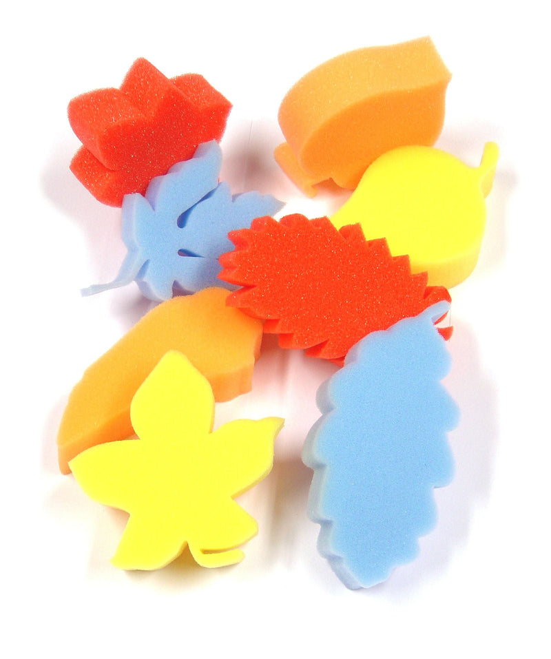 Foam Leaf Shapes pk 8