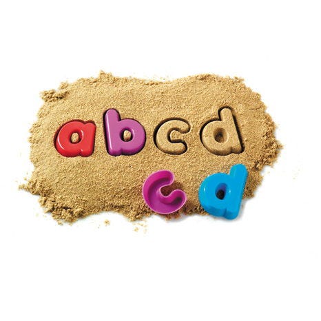 Sand Moulds–Lowercase Alphabet