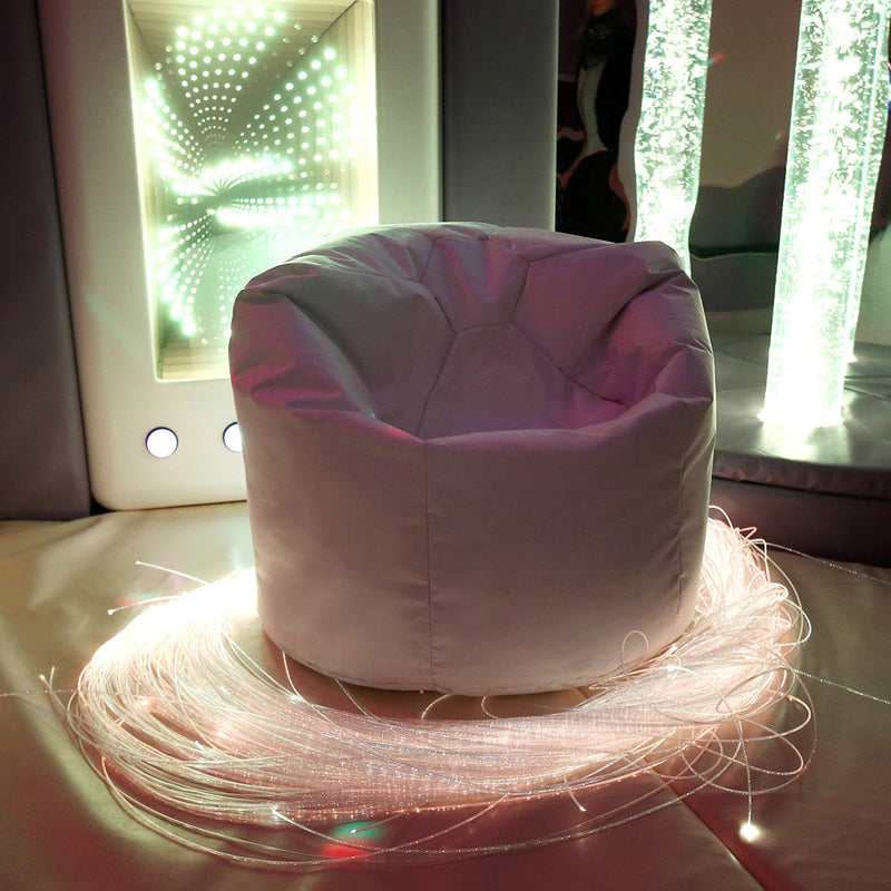 Sensory Room White Bean Bag