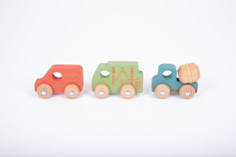 Rainbow Wooden Community Vehicles