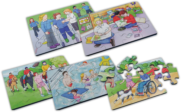 Inclusion Jigsaws Set pk 6