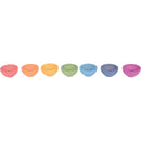 Rainbow Wooden Bowls pk 7