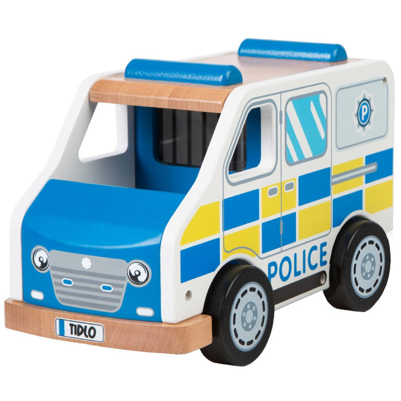 Wooden Police Van