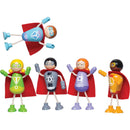 Superhero Figure Set pk 5