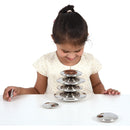 Sensory Silver Reflective Buttons pk 7