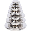 Sensory Silver Reflective Buttons pk 7