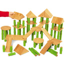 Bamboo Building Blocks Class Set pk 80