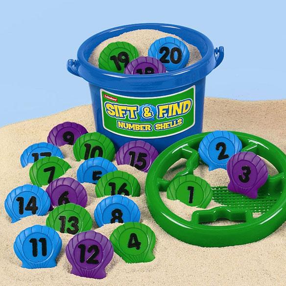 Sift and Find Number Shells pk 20