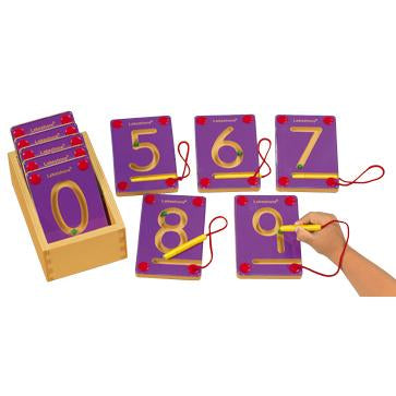 Magnetic Learning Numbers 