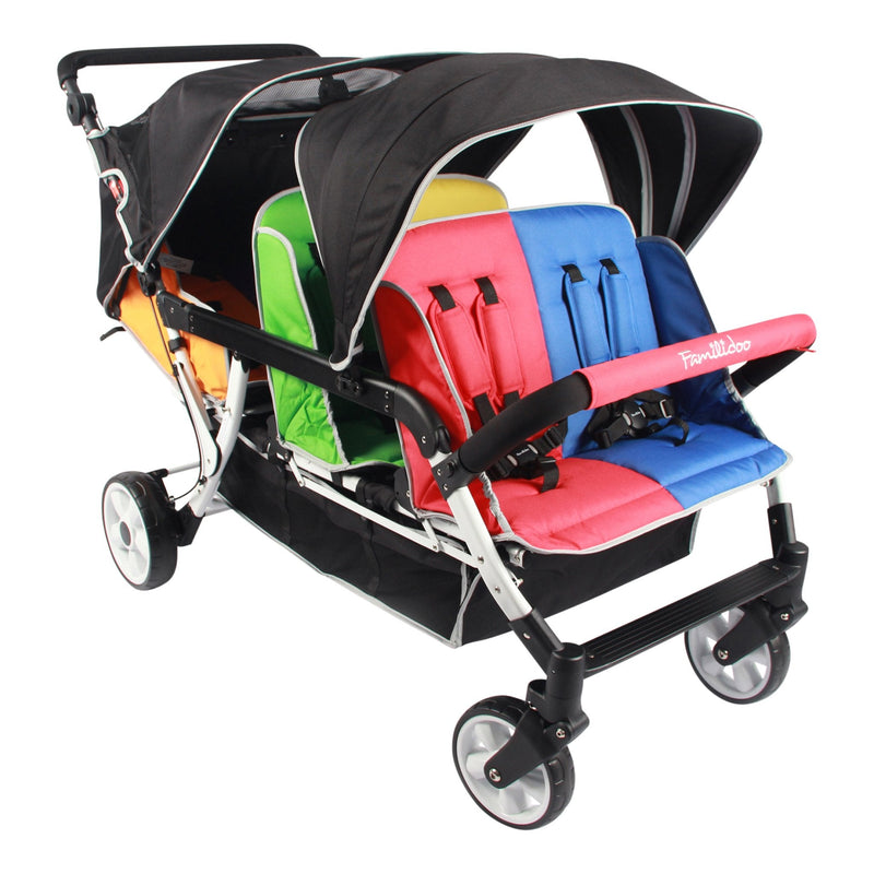 Familidoo 6 Seater Budget Stroller (with Raincover) 