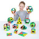 Magnetic Polydron Mathematics Set pk 118