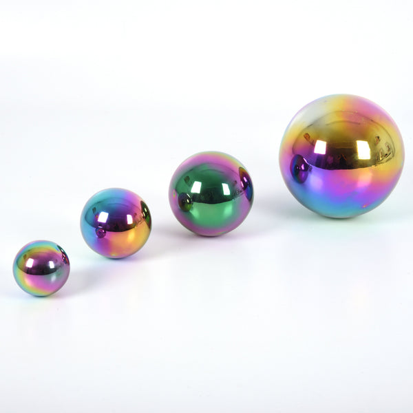 Sensory Reflective Colour Burst Balls pk 4