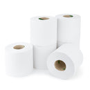 Smartbuy, WHITE CENTREFEED ROLLS, 1 Ply, Case of 6 Rolls