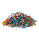 RUBBER BANDS Smartbuy, Assorted Colours & Sizes,  Thread Type, Box of 454g