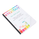 Smartbuy, REFILL WRITING PADS, A4, 400 pages/200 sheets, Bound at Side, Punched 2 Holes, With Cover, 8mm ruled with margin, Pack of 5