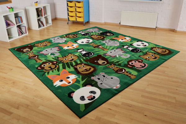 Kinder™ Wild Animals Carpet