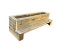 Wooden Bench Planter