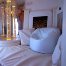 Sensory Room White Bean Bag