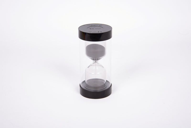 Colourbright Sand Timer 30 Min Black