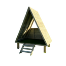 Outdoor Freestanding Teepee Den