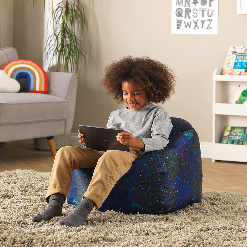 Galaxy Print Children's Bean Bag