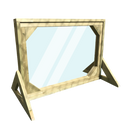 Wooden Painting Window