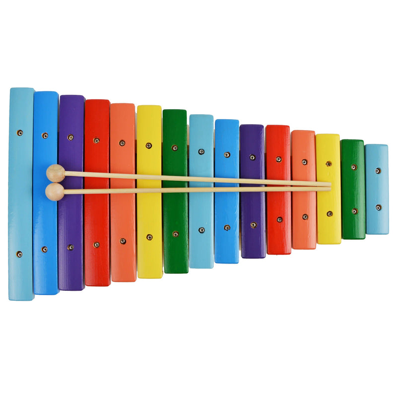 A-Star 15 Note Rainbow Xylophone with Beaters