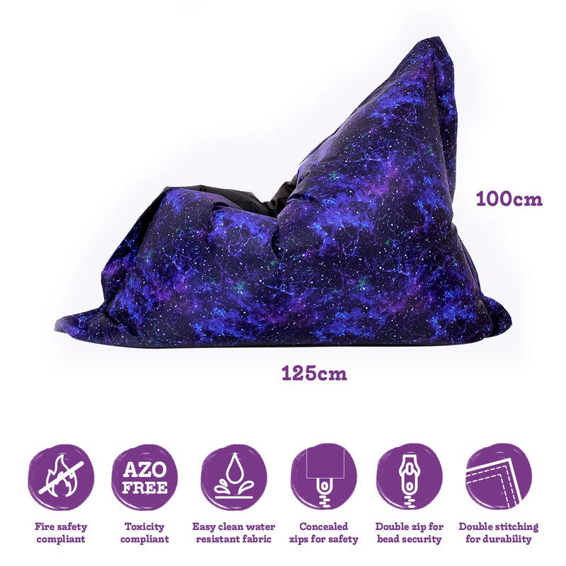 Galaxy Children’s Bean Bag Floor Cushion