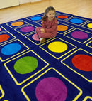 KinderColour™ Spots Placement Carpet