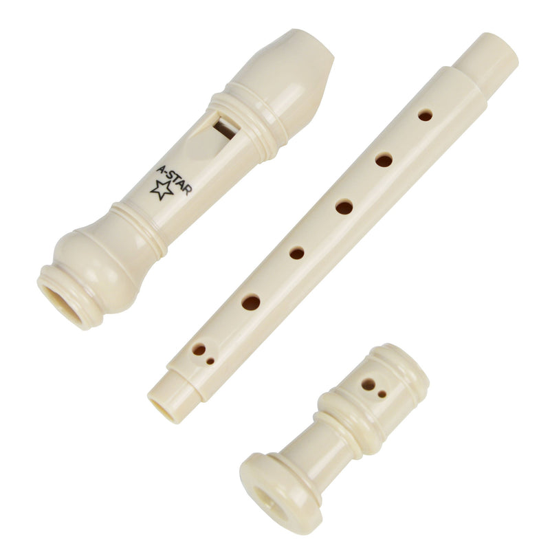 A-Star Descant Plastic Recorder (Beige)