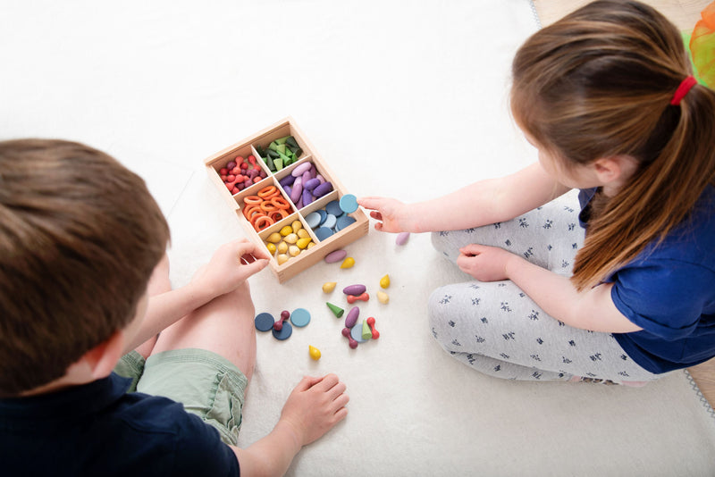 Wooden Treasures Sorting Set