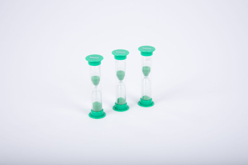 Mini Sand Timer - 1 Minute Green