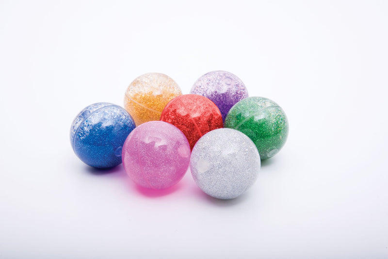 Sensory Rainbow Glitter Balls