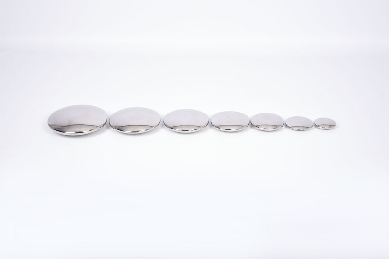 Sensory Reflective Silver Buttons