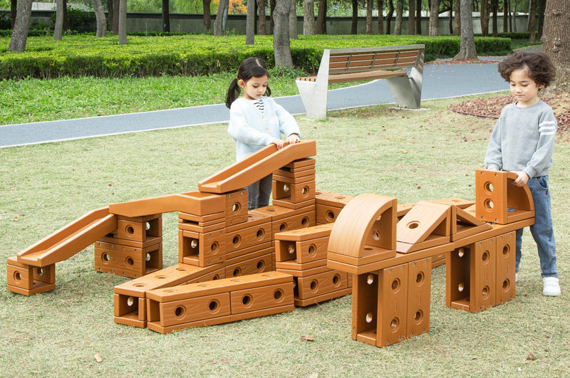 Outdoor Plastic Construction Blocks