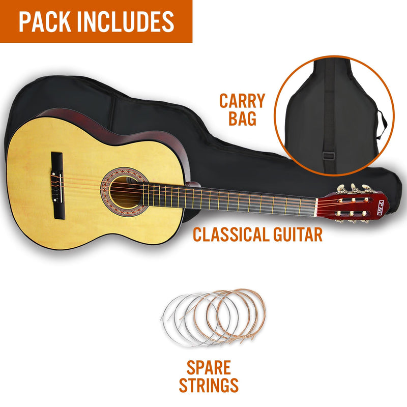 3rd Avenue Classical Guitar Pack (Natural)