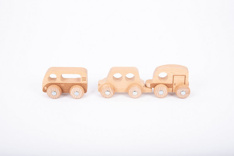 Natural Wooden Adventure Vehicles