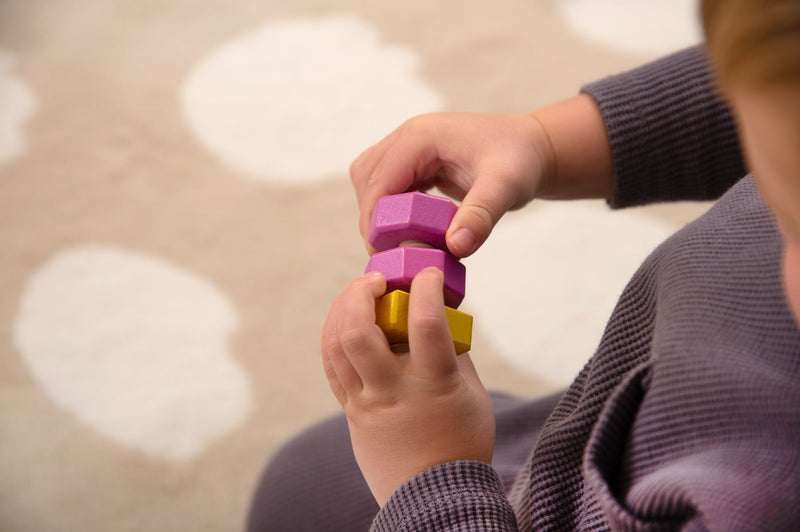 Rainbow Wooden Nuts & Bolts