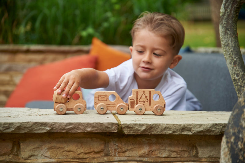 Natural Wooden Community Vehicles