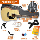 MX Cutaway Electro Acoustic Guitar Pack