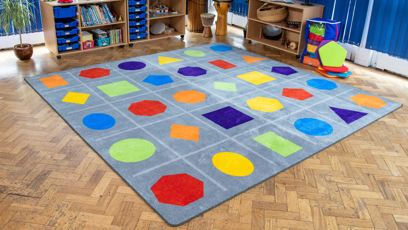 Geometric Shapes Carpet